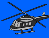 Desenho Helicoptero  pintado por Mateus Teteu