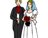 Desenho Marido e esposa III pintado por PiPa