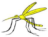 Desenho Mosquito pintado por ERICK
