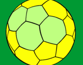 Desenho Bola de futebol II pintado por anna carol
