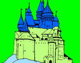 Desenho Castelo medieval pintado por maiquinho da 12