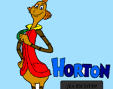 Desenho Horton - Prefeito pintado por lima