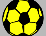 Desenho Bola de futebol pintado por kairo  cid