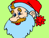 Desenho Cara do Pai Natal pintado por anitaf43w637