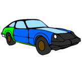 Desenho Carro desportivo pintado por rg