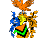 Desenho Escudo de armas e águia pintado por Ben  McCreedy