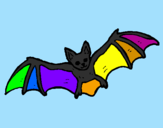 Desenho Morcego a voar pintado por yasmin-mimi
