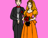 Desenho Marido e esposa III pintado por mimi