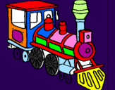 Desenho Comboio pintado por rafael