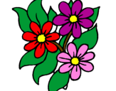 Desenho Florzitas pintado por wanessa