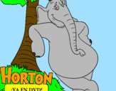 Desenho Horton pintado por stefany