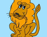 Desenho Leão pintado por SimOne