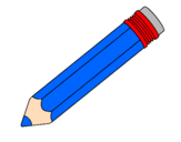Desenho Lápis II pintado por Tudo Azul