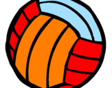 Desenho Bola de voleibol pintado por pedro igor