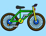Desenho Bicicleta pintado por Claudinei