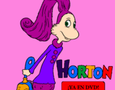 Desenho Horton - Sally O'Maley pintado por horton