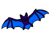 Desenho Morcego a voar pintado por sofia s