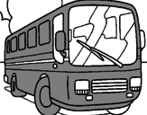 Desenho Autocarro pintado por GABRIEL