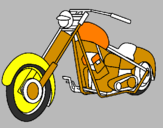 Desenho Moto pintado por kjhklçnnm dhhert0eyrrr456