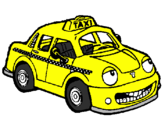 Desenho Herbie Taxista pintado por andre