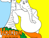 Desenho Horton pintado por antonio