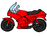 Desenho Motocicleta pintado por gabriel hh