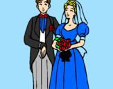 Desenho Marido e esposa III pintado por kattia