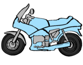 Desenho Motocicleta pintado por diogo