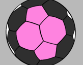 Desenho Bola de futebol II pintado por ISABELA