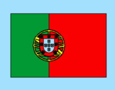 Desenho Portugal pintado por Bia