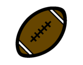 Desenho Bola de futebol americano II pintado por boaz