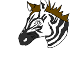 Desenho Zebra II pintado por rita