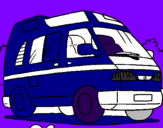 Desenho Caravana compacta pintado por kaan cambruzzi