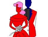 Desenho Marido e esposa II pintado por nauany