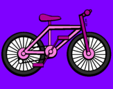 Desenho Bicicleta pintado por xana