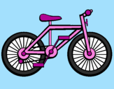 Desenho Bicicleta pintado por maria fer