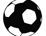 Desenho Bola de futebol II pintado por Jeca
