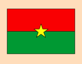 Desenho Burkina Faso pintado por leticia3d