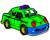 Desenho Herbie Taxista pintado por VICENTE
