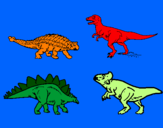 Desenho Dinossauros de terra pintado por guilherme  cruz  carvalho