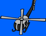 Desenho Helicoptero V pintado por tiago
