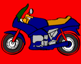 Desenho Motocicleta pintado por ADRYEL1000X