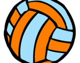 Desenho Bola de voleibol pintado por MIBOLA