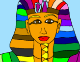 Desenho Tutankamon pintado por Tonecas2002
