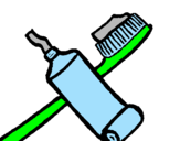 Desenho Escova de dentes pintado por felipe