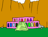 Desenho O Vale dos Reis pintado por gege