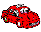 Desenho Herbie Taxista pintado por kaua