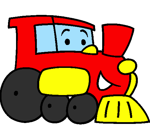 Desenho Comboio pintado por pitinha