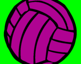 Desenho Bola de voleibol pintado por joaozinonho2