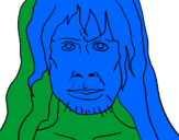 Desenho Homo Sapiens pintado por jose